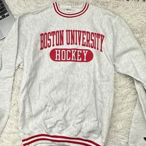 Boston University Hockey Champion Crewneck